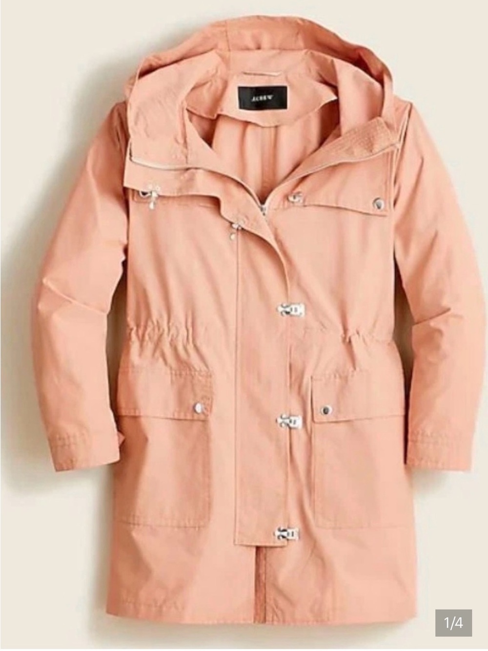 J. Crew Lightweight Utility Raincoat